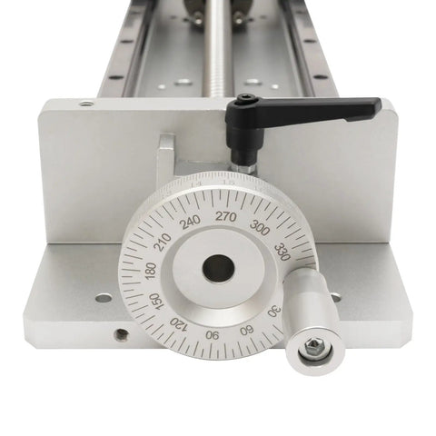 400mm X Y Z Axis Manual Linear Rail Stage With 1605 Ball Screw, Cross Sliding Table, Aluminum Alloy Rails, Locking Handwheel, DIY CNC