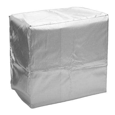 Built Tough EV Charger Covers 2 Pack Universal All Weather Polyester Sleeves For Outdoor Electric Vehicle Wall Boxes, silver protective cover.