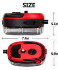Beast 2500W Handheld Steam Cleaner With Pressurized 105C Steam, 10 In 1 Multi Purpose Cleaner dimensions