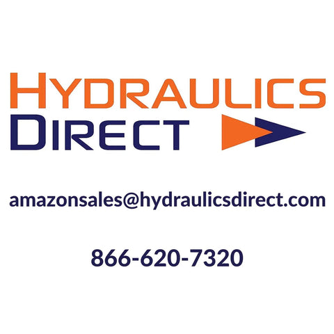 Hydraulics Direct logo with contact email and phone number