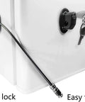 4 Pack Refrigerator And Cabinet Lock Set With 8 Keys No Drill Adhesive Mount Fridge Freezer Kid Proof Locks
