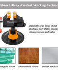 Universal Mini Drill Press Vise With Suction Cup Base 360 Degree Rotation And Quick Tighten Lightweight Aluminum Alloy Build Clip On Table Bench Vise for various surfaces