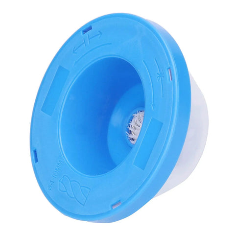Universal Electric Drill Dust Collector Drop In Dirt Catcher, blue ABS catch tray for 4-10mm bits, efficient dirt collection.