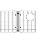 Stainless Steel Bottom Grid For Kitchen Sink, Custom Fit 28 1/4 x 14 5/16 x 1 1/4 Inches, Corrosion-Resistant Design