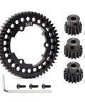 Hardened Steel Mod 1 Gear Set 54T Spur Gear And 5mm 14T 15T 16T Pinions For Traxxas XRT XMAXX Erevo Funco Maxx XO1 RC Car Upgrade Kit