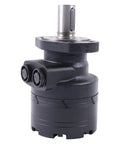 Heavy Duty Hydraulic Motor Replacement Compatible With White Drive 505 Series, black metal motor with fitting ports for tractors.