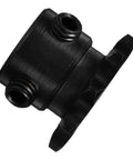 Hot 9 Tooth Carbon Steel Chain Roller Sprocket Gear For Industrial Power Transmission, durable black gear with threaded holes.