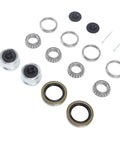 Two Set All In One Boat Trailer Axle Hub Wheel Bearing Kit With Grease Seals And Cotter Pins Fits 16 Inch 2000 2200 Lbs Axles