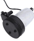 Cordless Submersible Water Transfer Pump 1003 GPH High Flow Power Zero Cord Nonsense side view with water outlet for efficient draining.