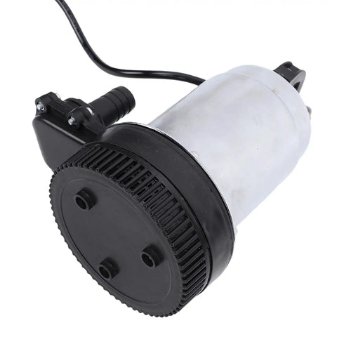 Cordless Submersible Water Transfer Pump 1003 GPH High Flow Power Zero Cord Nonsense side view with water outlet for efficient draining.