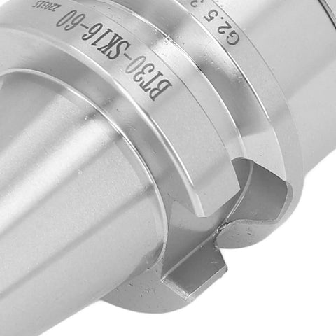 Close-up of Dead Serious Precision Milling Collet Chuck Holder Built From 40Cr Alloy Steel for BT30 spindles.