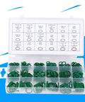 High Temperature Fluorosilicone O Ring Kit 21 By 11 By 3 270 Pcs Buna N Rubber Sealing Workhorse for Home Plumbing Hydraulic and Industrial Equipment