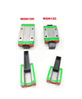 Ultra Precise Miniature Mgn7C Linear Guide Rail Kit With 2 Smooth Slide Blocks For Smooth R8 CNC Builds And High End DIY Machine Projects, MGN12H/MGN12C
