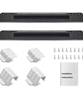 Patented 28 Inch Washer Dryer Stacking Kit For Front Load Laundry GE Compatible Bracket and hardware components