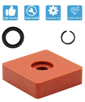 10 Pack One Half Inch Impact Wrench Retaining Ring Clips With O Ring And Anvil Install Tool Heavy Duty Carbon Steel Hog Rings set