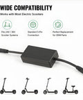 Compact Scooter Speed Controller Accessory With ABS Housing Replacement Control Unit For Electric Scooters Inline Cable Connected Design Maintenance Spare Part Easy Install Slick Black ABS Controller Module