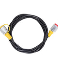 Heavy Duty Hydraulic Pressure Test Hose 2m 6ft 630Bar With PU Sheath Pro Grade Flexible Hose M16x2 Fittings And BSP Connector