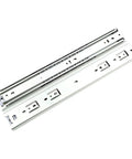 Heavy Duty Industrial Drawer Slides Two Pack Three Section Self Locking Bearing Cabinet Rails Thickened Guides for 800mm Cabinets
