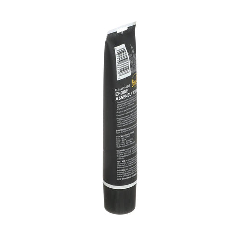 Extreme Pressure Engine Assembly Lube With Anti Seize Beefy Heavy Duty Lubricant for Precision Engine Builds 10 Oz tube side view