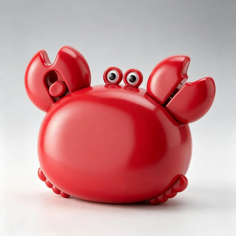 4 In 1 All In One Multitool Bottle Opener With Scissors Box Cutter And Magnetic Fridge Magnet Dope Red Crab Design Gadget