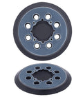 Huge Pack Of 5 Inch Nylon Sanding Discs For DWE64233 Sander With Hook And Loop Backing; two discs show front and back views.