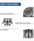 Rear Wheel Bearing And Hub Assembly For Audi TT Quattro Beetle Golf Jetta City 1998 To 2010 And 2004 R32 High Quality Wheel Hub Kit
