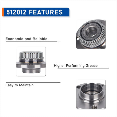 Rear Wheel Bearing And Hub Assembly For Audi TT Quattro Beetle Golf Jetta City 1998 To 2010 And 2004 R32 High Quality Wheel Hub Kit