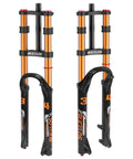 29 Inch MTB Front Fork With Air Suspension 180mm Travel Rebound Adjust Manual Lockout Double Crown 34mm Stanchions
