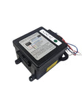 Side Load Trailer Breakaway Kit With 12V 5Ah Battery Built In Charger LED Charge Indicator Battery Box And Wiring For Electric Trailer Brakes Plug And Play Easy Install DOT Requirements black battery box with wiring and LED indicator