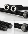 Heavy Duty 5/16-18 Socket Head Cap Screws 3/4 Inch Fully Threaded Allen Hex Drive Black Oxide 12.9 Grade Alloy Steel UNC Coarse Thread 10 Pack Great For Heavy Duty Use