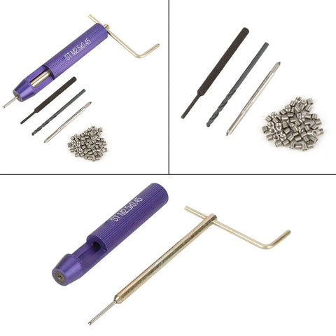 M2.5 Stainless Steel Helical Insert Kit For Frequent Part Removal Pack Of 50, tools and inserts for soft materials like aluminum.