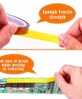 Applying Gold Kapton Tape 33M Long 50mm Wide High Temperature Polyimide Adhesive Tape For Masking And Soldering on circuit board