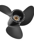 Aluminum Outboard Boat Propeller 11.75 Inch Diameter By 17 Inch Pitch, 13 Spline Tooth, Right Hand Rotation, Fits 40 To 50HP