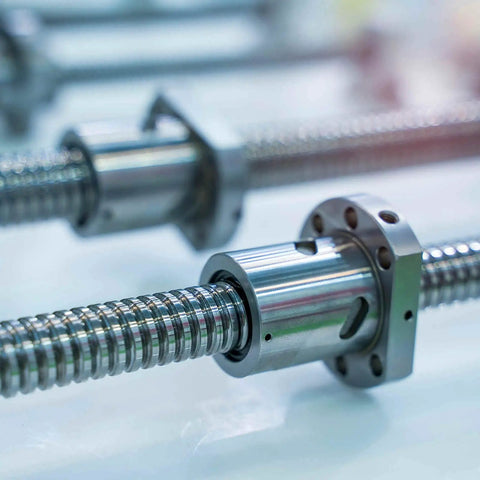 Close-up of 2 Pack M8 By 150Mm Fully Threaded Rods With 4 Hex Nuts 1.25Mm Pitch 304 Stainless Steel Heavy Duty Right Hand Threaded Rods