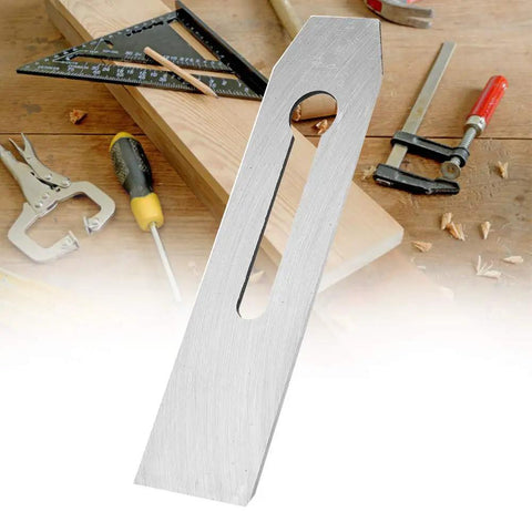 High Quality Bench Plane Blade For Hand Woodworking Projects, Darn Sharp High Carbon Steel Carpenter Replacement Tool with precise cut.