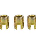 Self Tapping Thread Repair Inserts Kit For Furniture And Wood Carbon Steel 20Pcs M2 To M16 Inner M5x0.8 Outer M8x1.0 10mm Length No More Stripped Threads Heavy Duty Repair, three inserts
