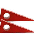 Forcible Entry Wedge Set For Doors And Windows, Heavy Duty Aluminum Door Stopper And Pry Tool, Easy To Use Firefighter Grade Entry Aid