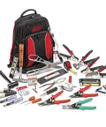 HVAC Starter Tool Kit With 30 Tools And Free Zip Ins And Bit Tips In A Durable Tool Backpack for DIYers and pros