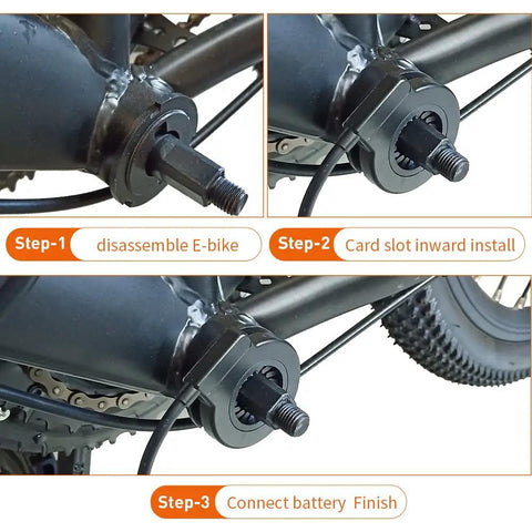 KT V12L And VL12R Pedal Assist Sensor Kit For Electric Bikes Ultra Slim 6.4mm Concealed PAS Sensor With Waterproof Plug Left Or Right Crank Install No Fuss Easy Fit And Quiet Operation