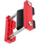 One Hand Wire Threading Tool For Electricians, Durable Plastic And Steel Build, No Fuss Cable Puller For Junction Boxes And Home Wiring, Time Saving Aid Built For Solo Use And Quick Setup, red plastic and steel