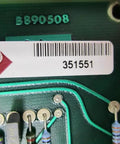 Shop Ready Refurbished R Servo 2 Spindle Motor K 258637-42 Heavy Duty Cnc Replacement Unit circuit board with components and barcode close-up.