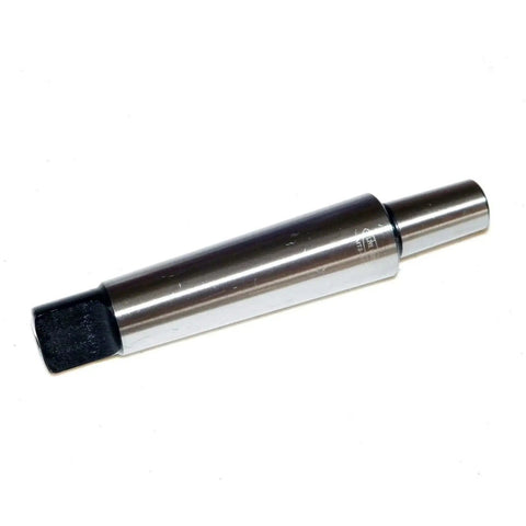 Morse Taper 3 To JT33 Drill Chuck Arbor Adapter With Tang End Built Tough Steel For Lathes And Milling Machines, side view