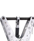 Close-up of Manual Sheet Metal Hole Punch Kit For Steel Aluminum Copper And Stainless Steel Portable Punch Tool
