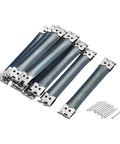 Metal Internal Flex Frames For Purses And Coin Bags 20 Pcs 90mm 3.5In Hinges With Spring Clips Dope Alloy DIY Sewing Kit