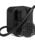 Epoxy Encapsulated Small Submersible Direct Drive Pump 115 Volt 170 GPH Hooded Volute For Shallow Water Ideal Model 518203 black pump