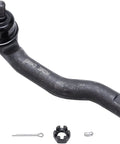 Front 3 Piece Rack And Pinion Kit For 2007 2014 Ford Edge And Lincoln MKX Hydraulic Power Steering Replacement With Tie Rods Heavy Duty Build Plug And Play Ready To Install outer tie rod end with castle nut