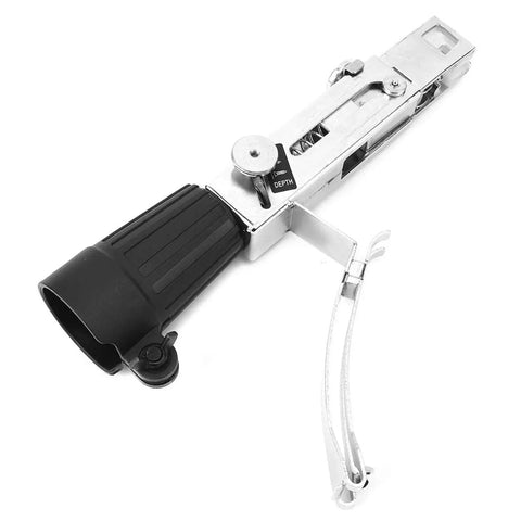 Automatic Drill Nailer Conversion Kit, stainless steel adjustable screw driving attachment for power drills.