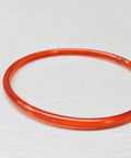Premium Red Rubber Drive Belt For Mini Drill Press, 5/32 inch thick, solid red, used for consistent power transfer.