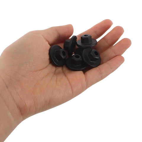 Damn Near Unbreakable 40 Piece Car Chassis Panel Nut Fastener Clips And Plastic Retainer Set For Universal Underbody Shield Mounting Keep Your Rig Tight High Heat Resistant No Stress Install