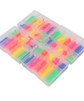 Snazzy 600 Pc Heat Shrink Tubing Kit With Colorful Wire Insulation Sleeves And Storage Boxes For Electricians Diy Car Repair And Cable Wrapping Projects That Get You Back On The Road Fast. 4-box clear plastic organizer